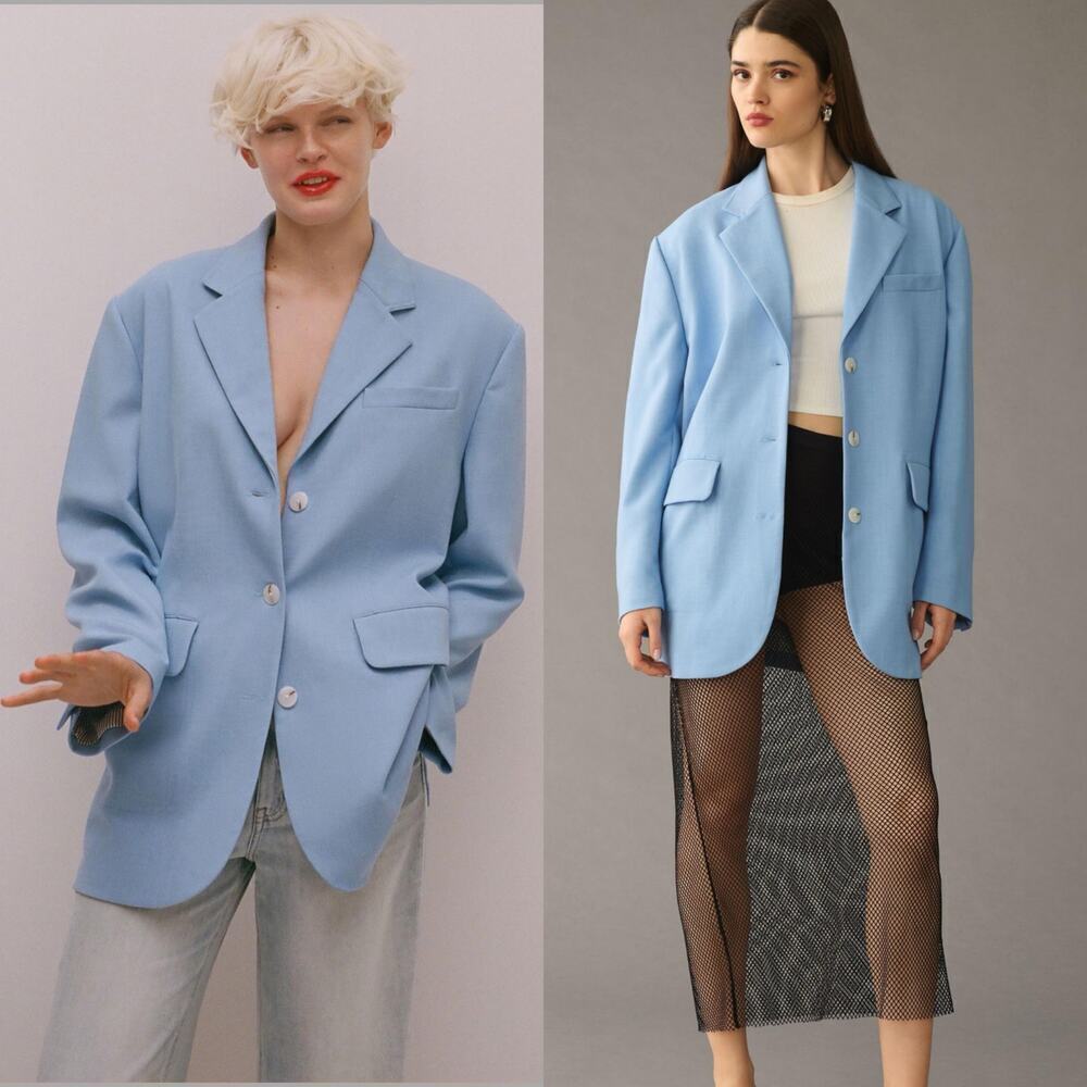 Maeve Light Blue Blazer